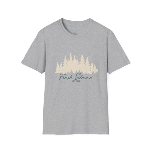 Fresh Silence Forest T-Shirt — Nature Graphic Tee