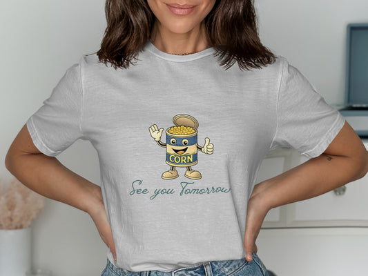 See You Tomorrow Corn Graphic Tee Product