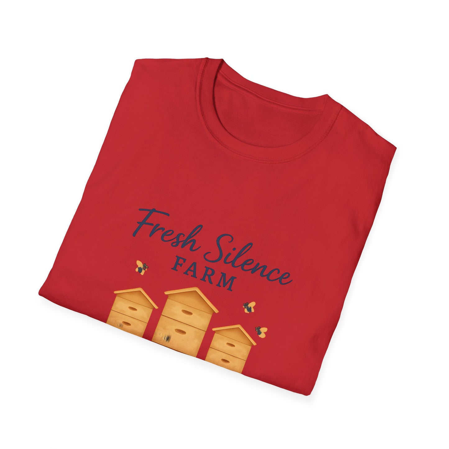 Fresh Silence Farm Honey Bees T-Shirt — Beekeeper Farm Honey Tee