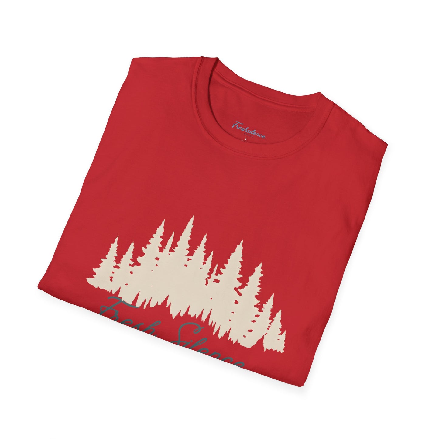 Fresh Silence Forest T-Shirt — Nature Graphic Tee