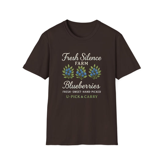 Fresh Silence Farm Blueberries T-Shirt