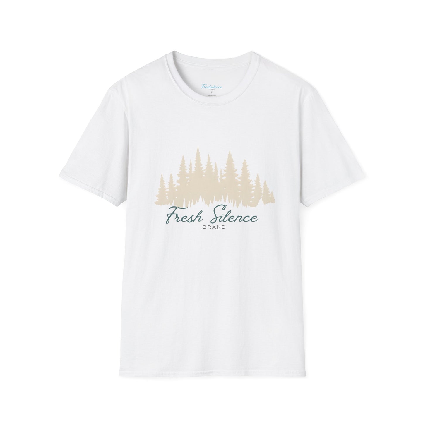 Fresh Silence Forest T-Shirt — Nature Graphic Tee