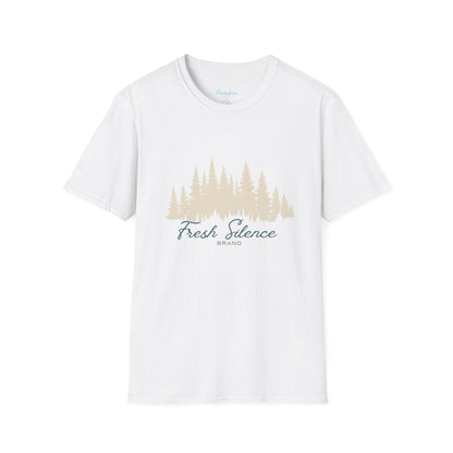 Fresh Silence Forest T-Shirt — Nature Graphic Tee