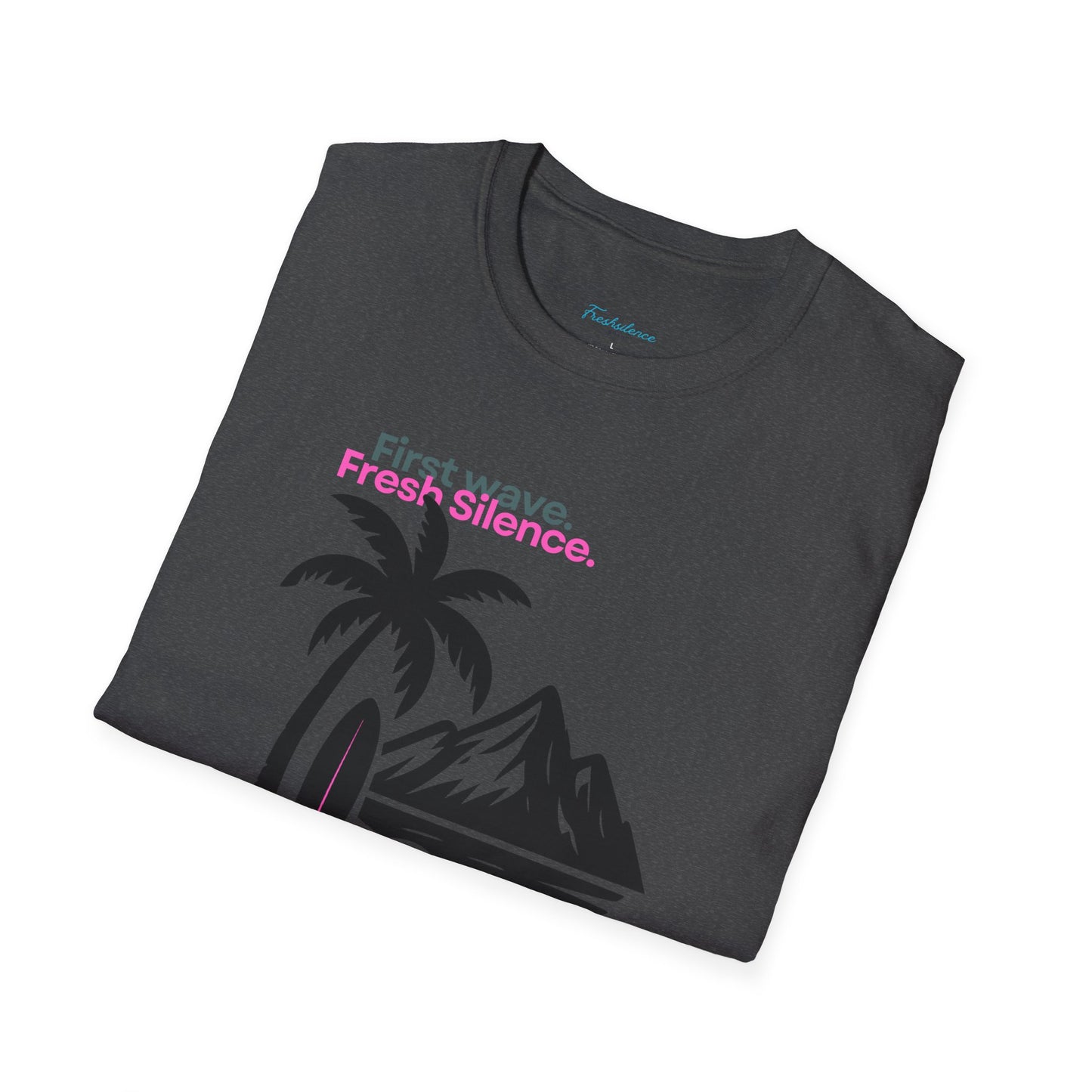 Surf Resilience T-Shirt — Retro Palm Beach Graphic Tee