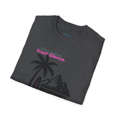 Surf Resilience T-Shirt — Retro Palm Beach Graphic Tee