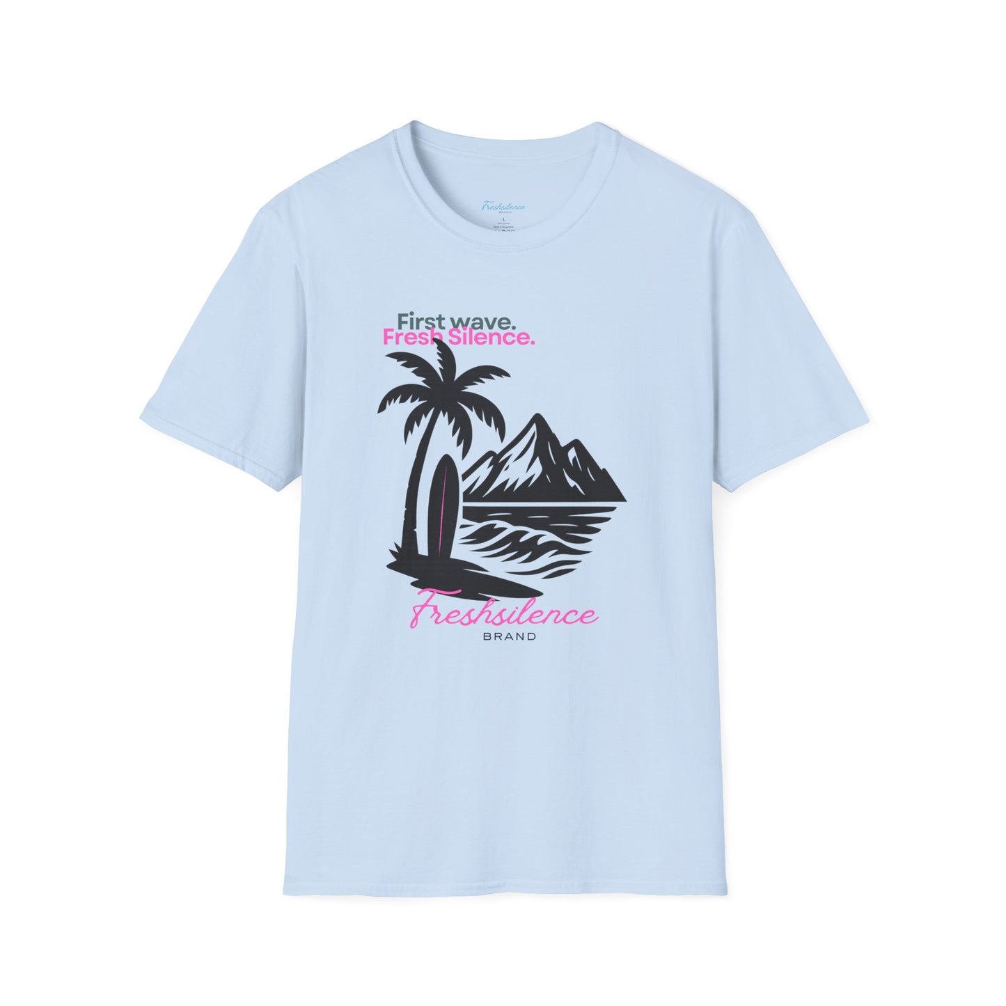Surf Resilience T-Shirt — Retro Palm Beach Graphic Tee
