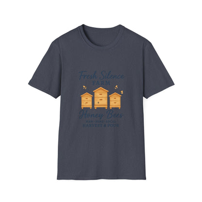 Fresh Silence Farm Honey Bees T-Shirt — Beekeeper Farm Honey Tee