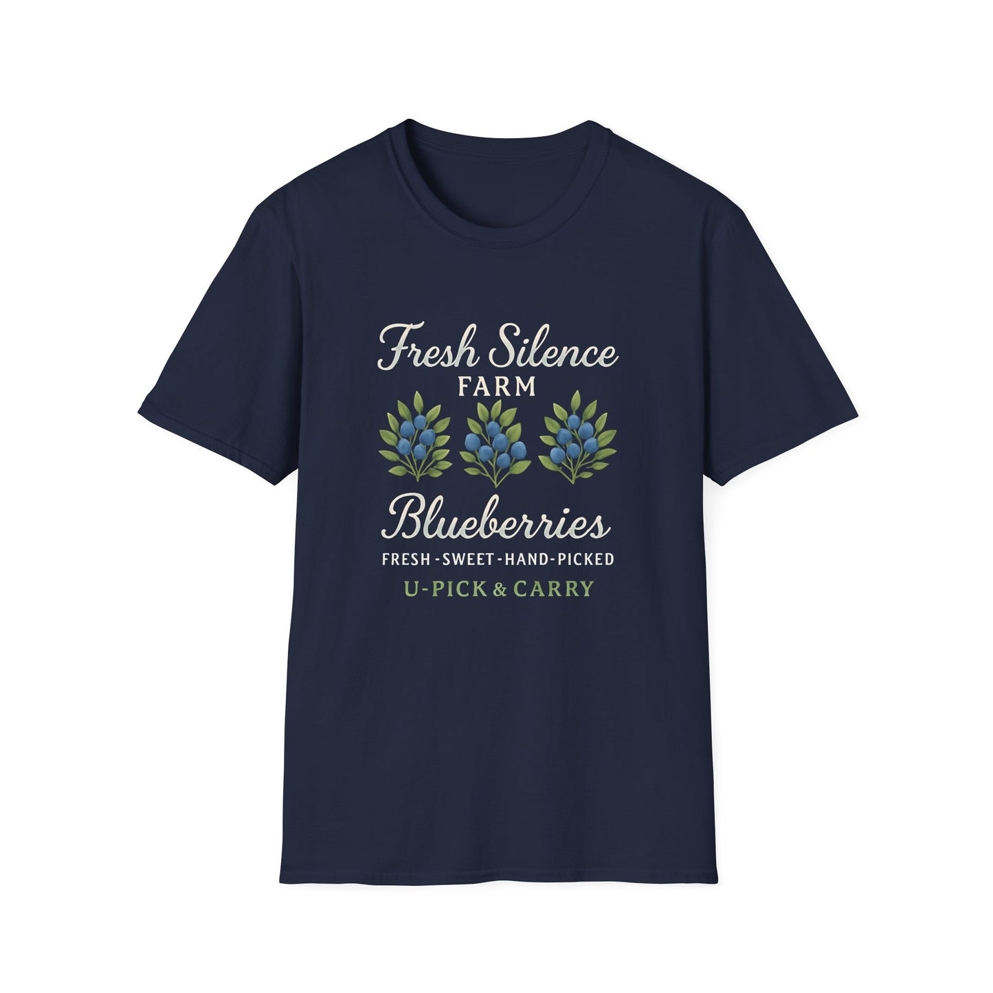 Fresh Silence Farm Blueberries T-Shirt