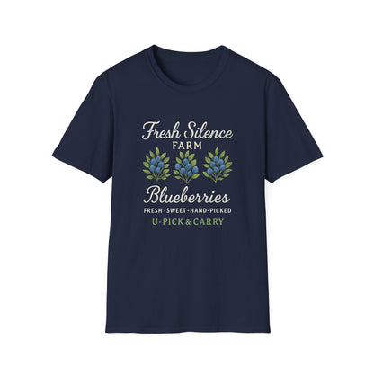 Fresh Silence Farm Blueberries T-Shirt