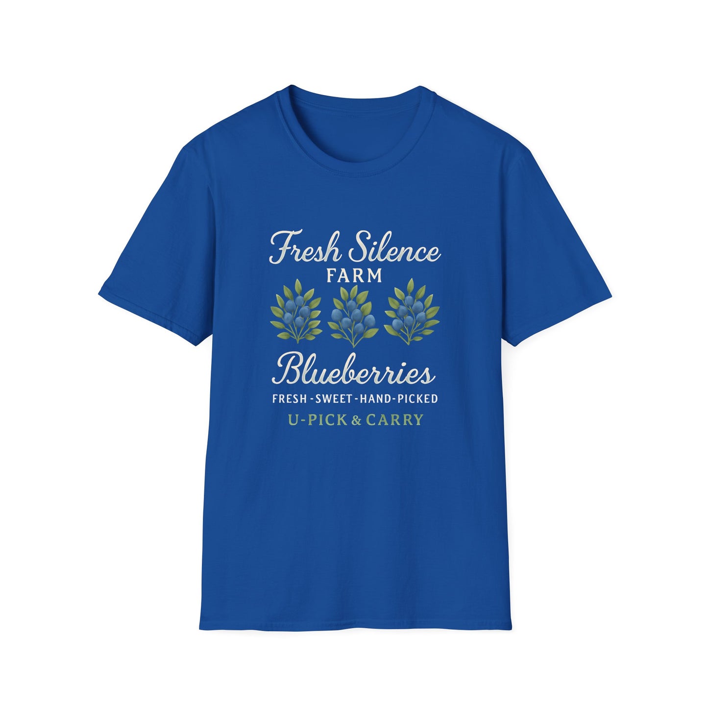 Fresh Silence Farm Blueberries T-Shirt