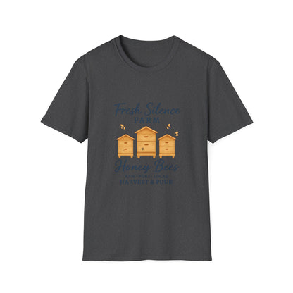 Fresh Silence Farm Honey Bees T-Shirt — Beekeeper Farm Honey Tee