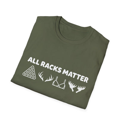 All Racks Matter Graphic T-Shirt — Hunter & Game Antler Rack Tee