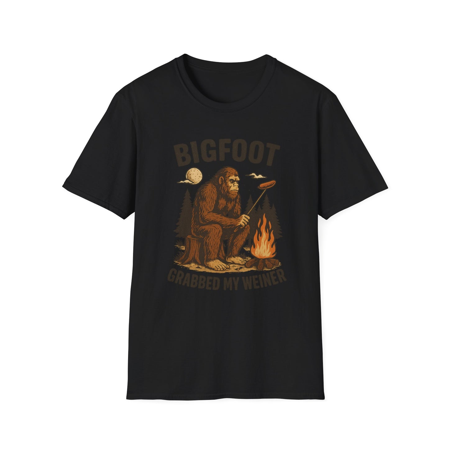 Bigfoot Campfire - T-shirt