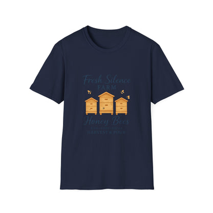 Fresh Silence Farm Honey Bees T-Shirt — Beekeeper Farm Honey Tee