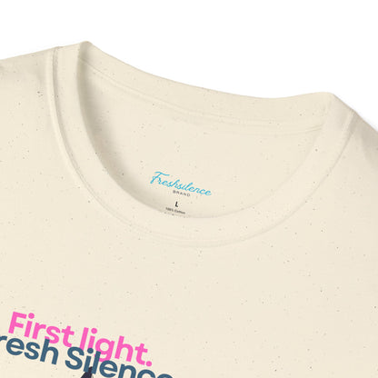 Sailboat Graphic T-Shirt — "Freshslence" Nautical Sunset Tee