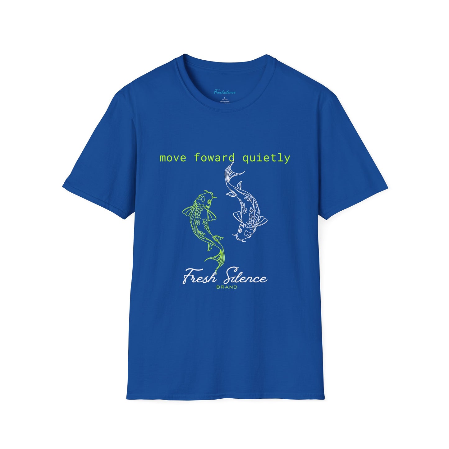 Mermaid Glow Tee — "Swim Toward Eternity" Neon Graphic T-Shirt