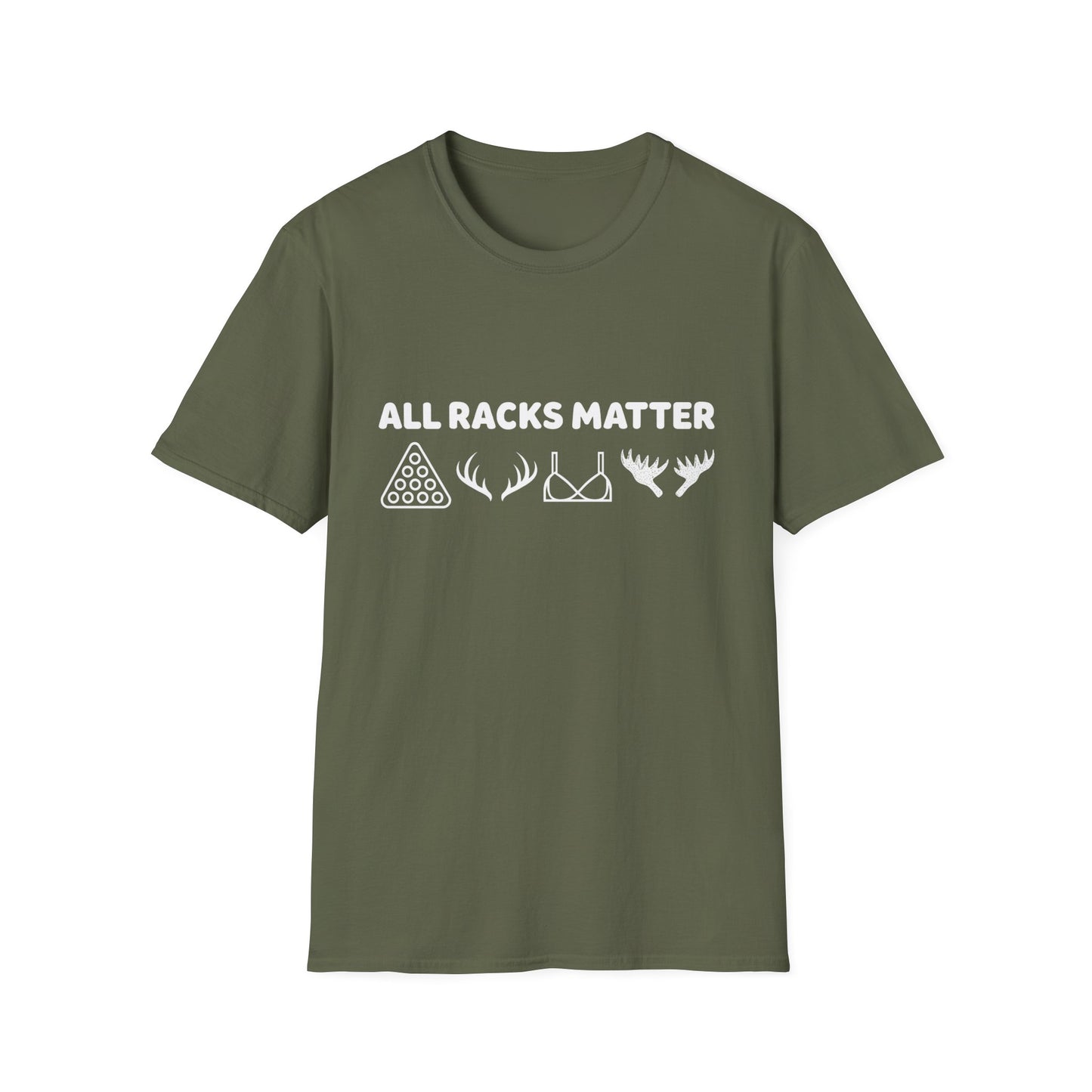 All Racks Matter Graphic T-Shirt — Hunter & Game Antler Rack Tee