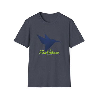 Hummingbird 'Fresh Silence' 3D Dark Blue —T-Shirt