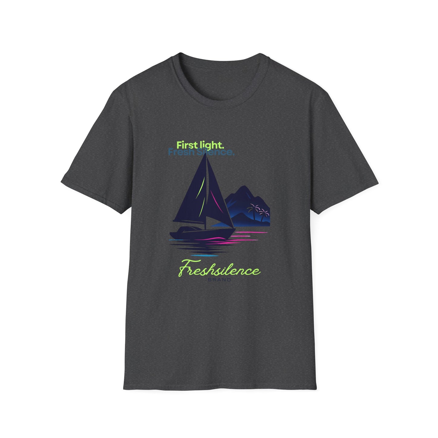 Sailboat Graphic Tee – Fresh Silence Nautical T-Shirt