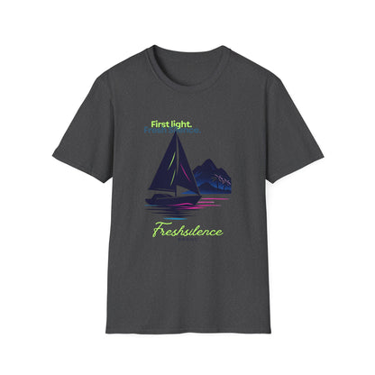 Sailboat Graphic Tee – Fresh Silence Nautical T-Shirt