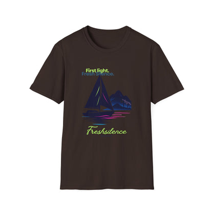 Sailboat Graphic Tee – Fresh Silence Nautical T-Shirt