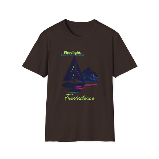 Sailboat Graphic Tee – Fresh Silence Nautical T-Shirt