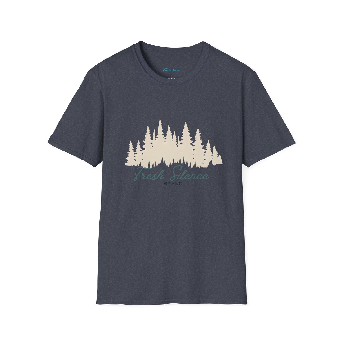 Fresh Silence Forest T-Shirt — Nature Graphic Tee