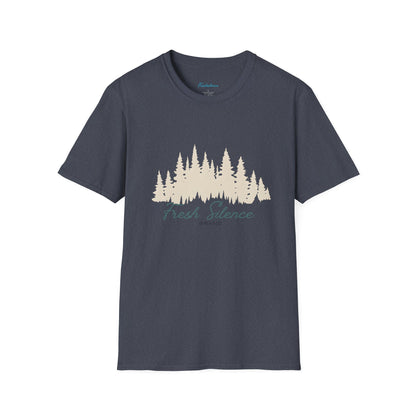 Fresh Silence Forest T-Shirt — Nature Graphic Tee