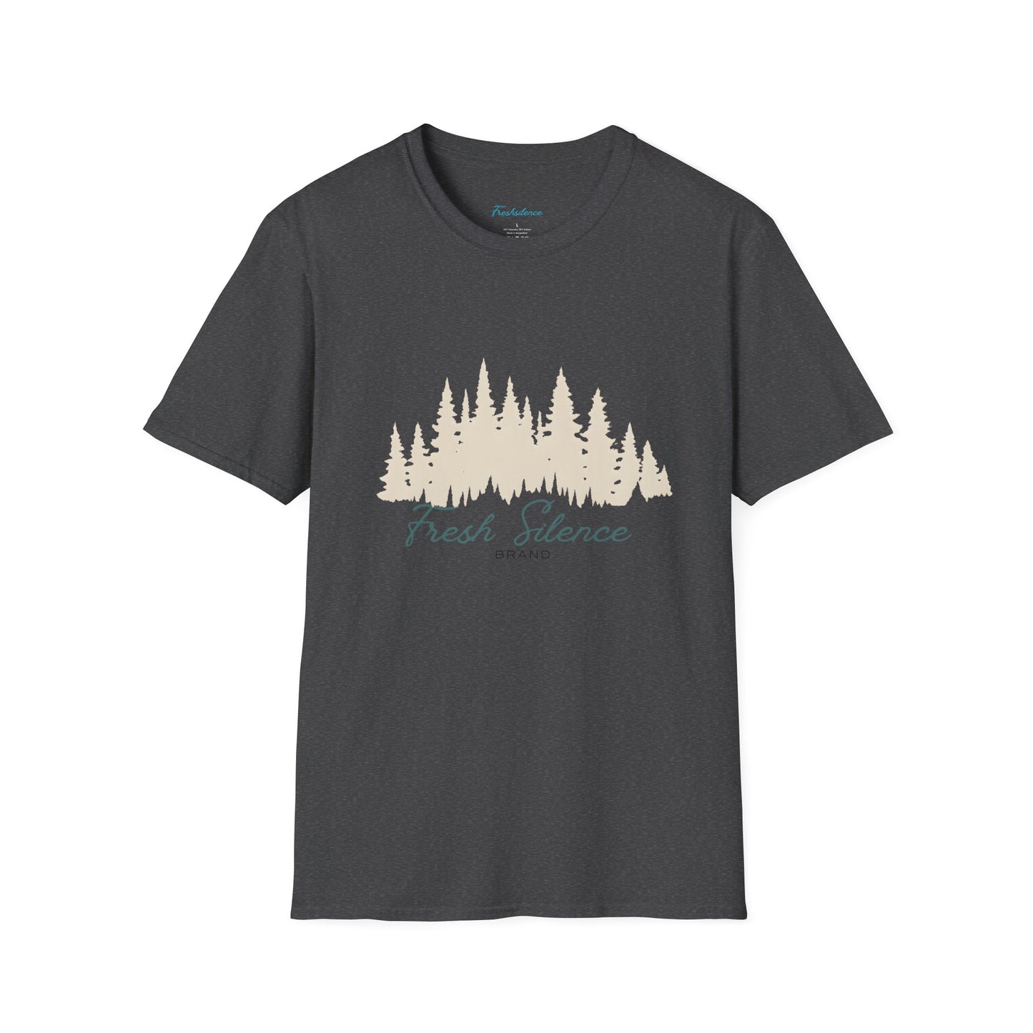 Fresh Silence Forest T-Shirt — Nature Graphic Tee