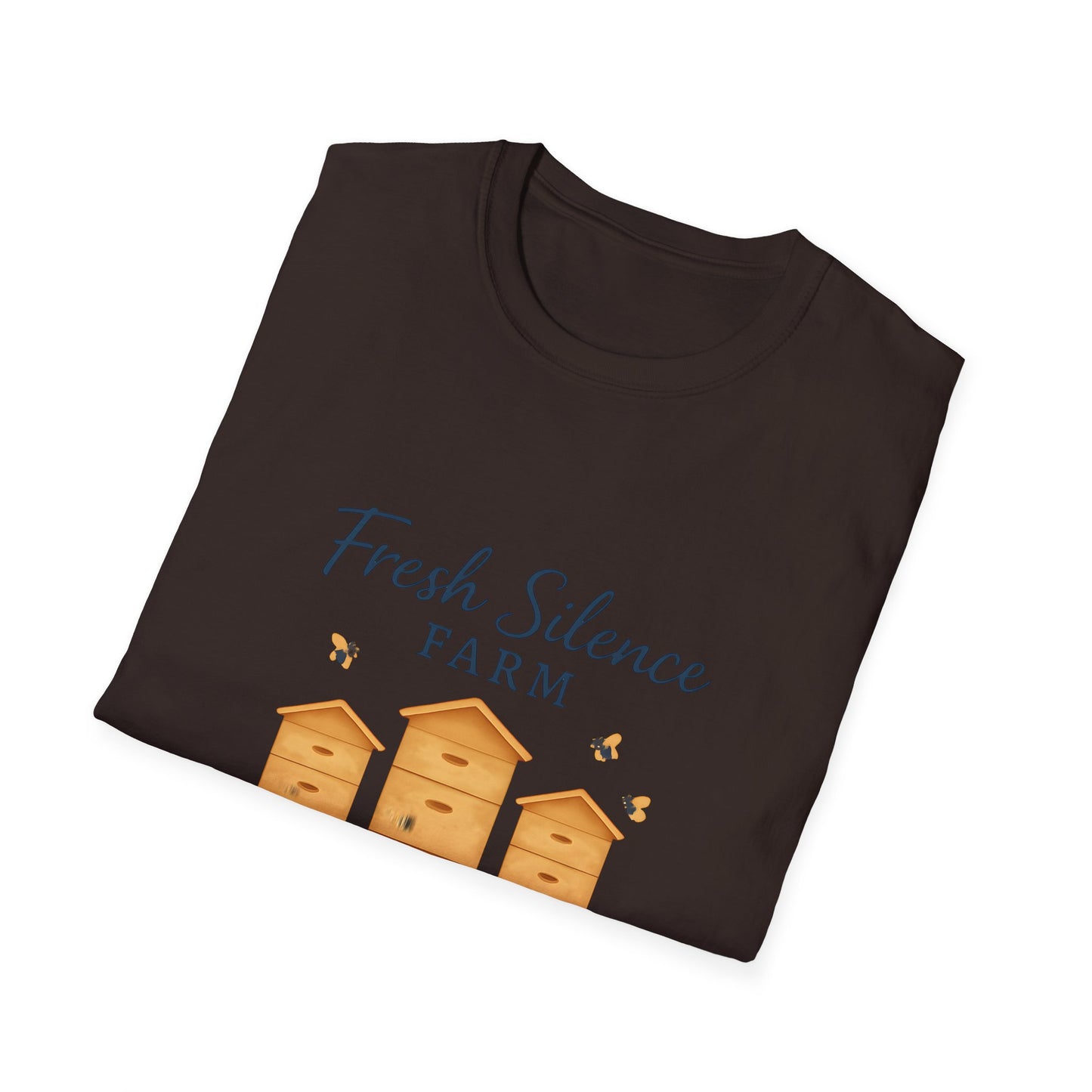 Fresh Silence Farm Honey Bees T-Shirt — Beekeeper Farm Honey Tee