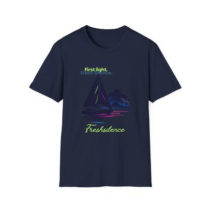 Sailboat Graphic Tee – Fresh Silence Nautical T-Shirt