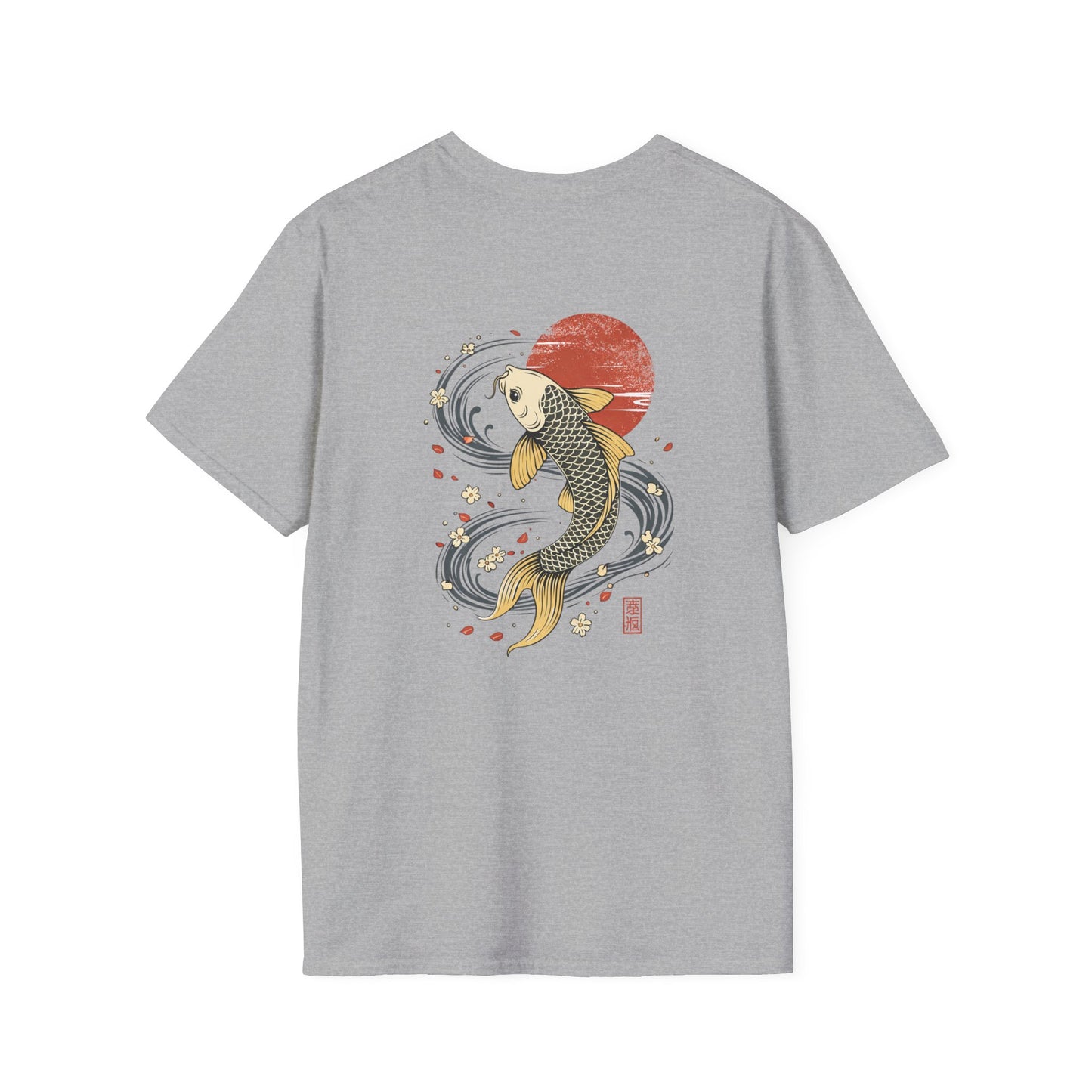 Koi on White - T-Shirt
