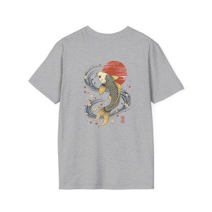 Koi on White - T-Shirt