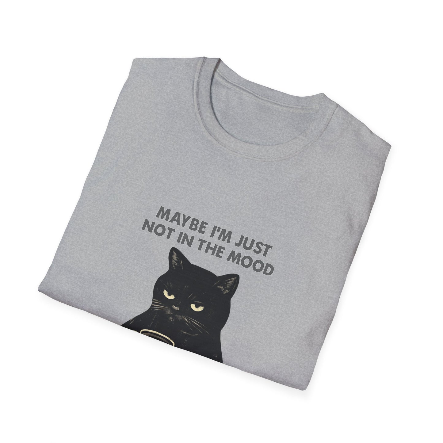 Grumpy Cat Coffee Tee — "Maybe I'm Just Not in the Mood or Maybe You're Annoying"