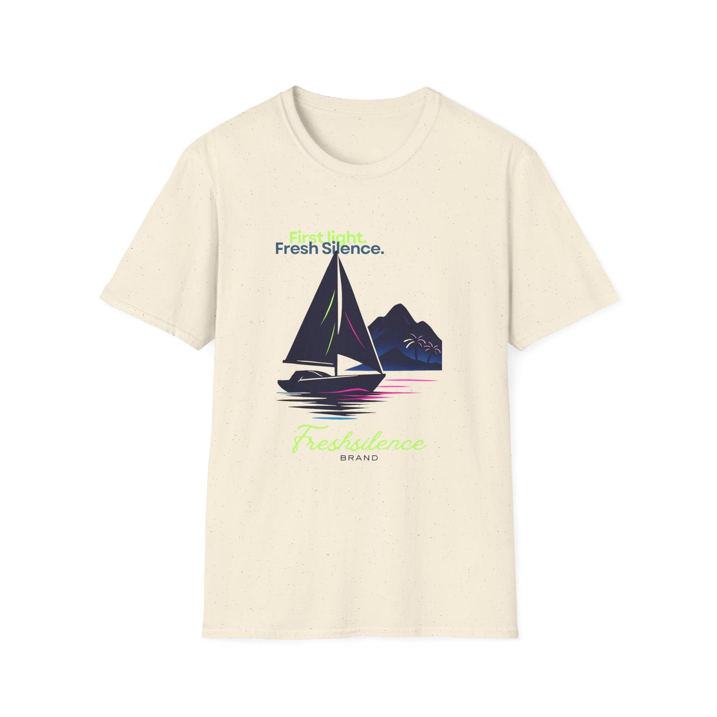 Sailboat Graphic Tee – Fresh Silence Nautical T-Shirt