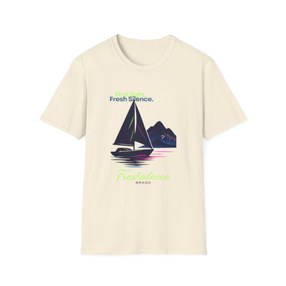 Sailboat Graphic Tee – Fresh Silence Nautical T-Shirt