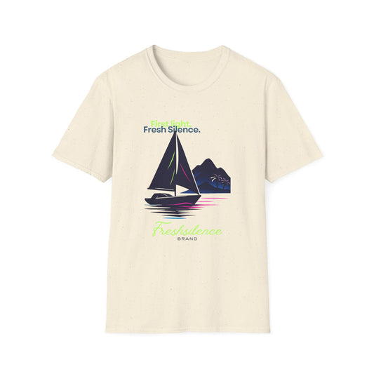 Sailboat Graphic Tee – Fresh Silence Nautical T-Shirt