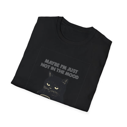 Grumpy Cat Coffee Tee — "Maybe I'm Just Not in the Mood or Maybe You're Annoying"