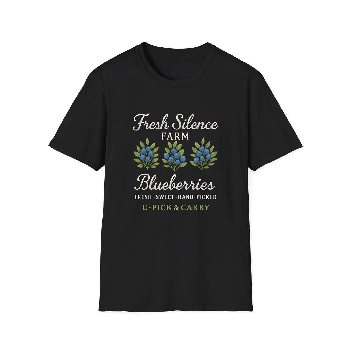 Fresh Silence Farm Blueberries T-Shirt