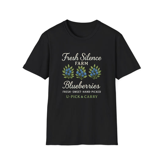 Fresh Silence Farm Blueberries T-Shirt
