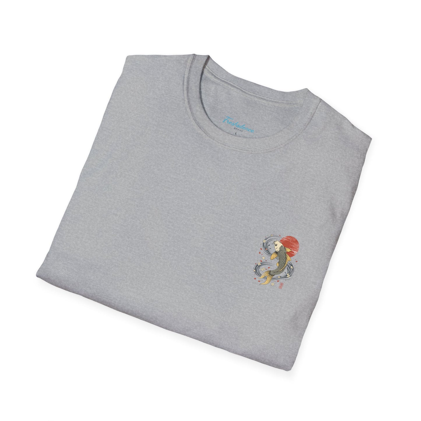 Koi on White - T-Shirt