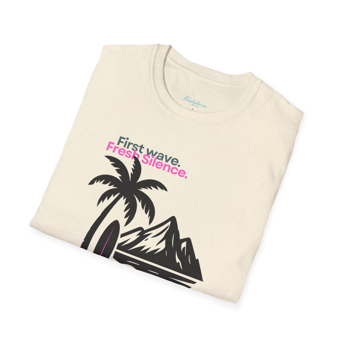 Surf Resilience T-Shirt — Retro Palm Beach Graphic Tee