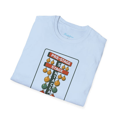 Christmas Drag Racing T‑Shirt – 'Ho. Ho. Go!' Raceway Holiday Tee