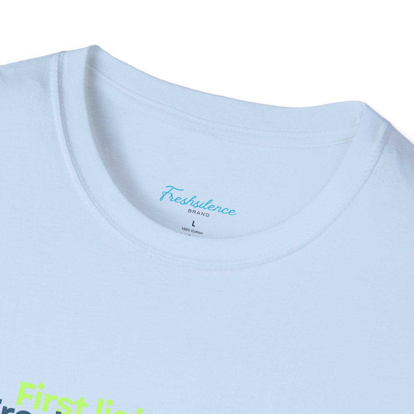 Sailboat Graphic T-Shirt — "Fresh Silence" Island Vibe Tee