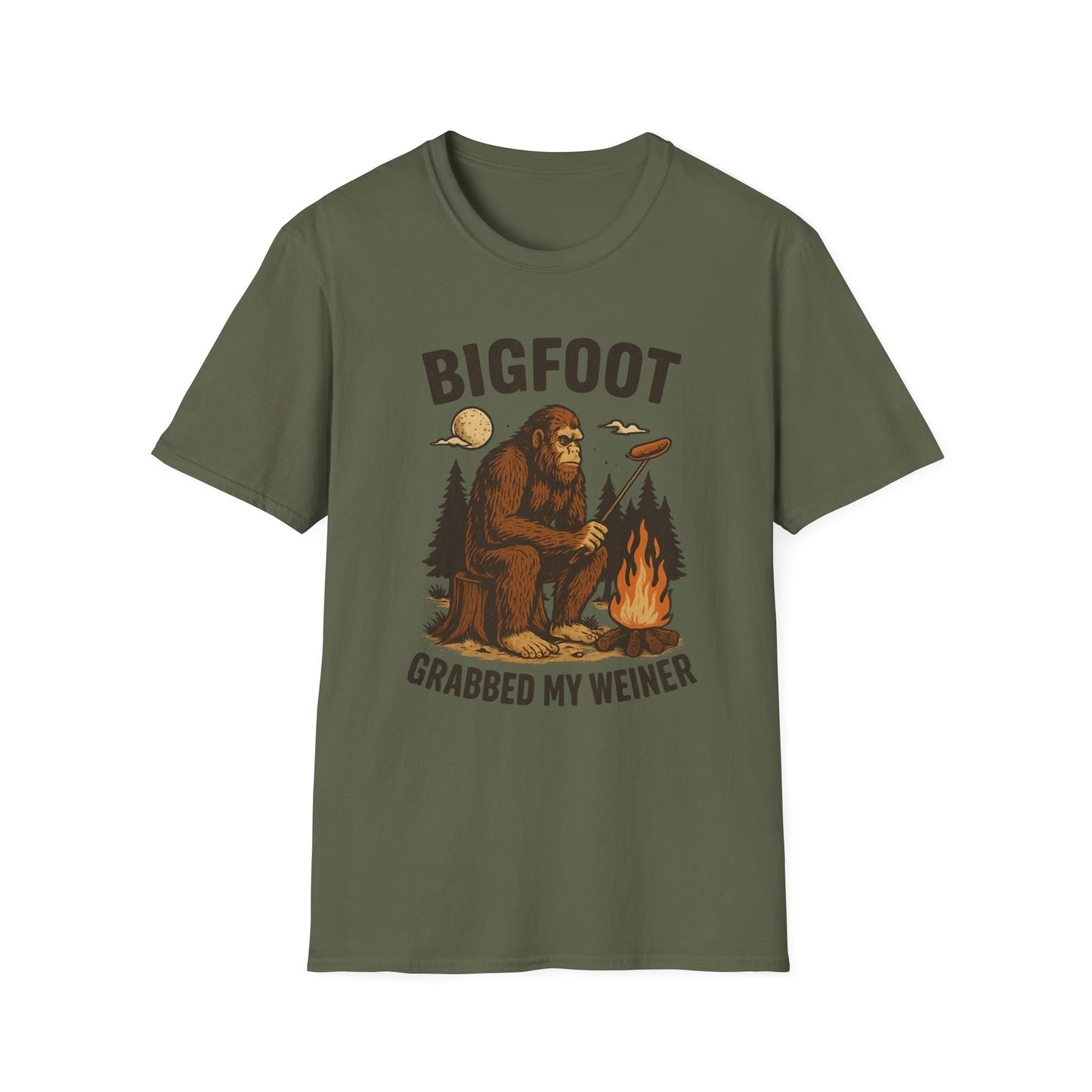 Bigfoot Campfire - T-shirt