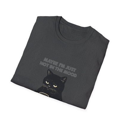 Grumpy Cat Coffee Tee — "Maybe I'm Just Not in the Mood or Maybe You're Annoying"