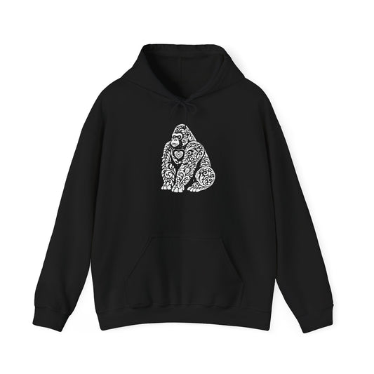 Floral Gorilla Hoodie