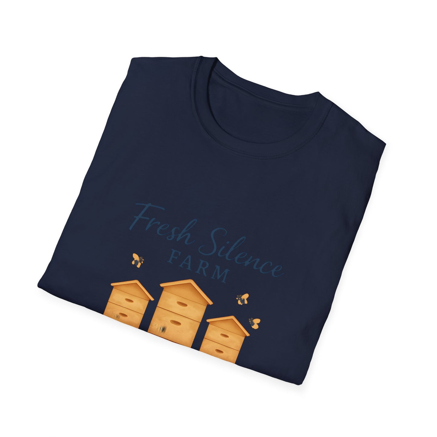 Fresh Silence Farm Honey Bees T-Shirt — Beekeeper Farm Honey Tee