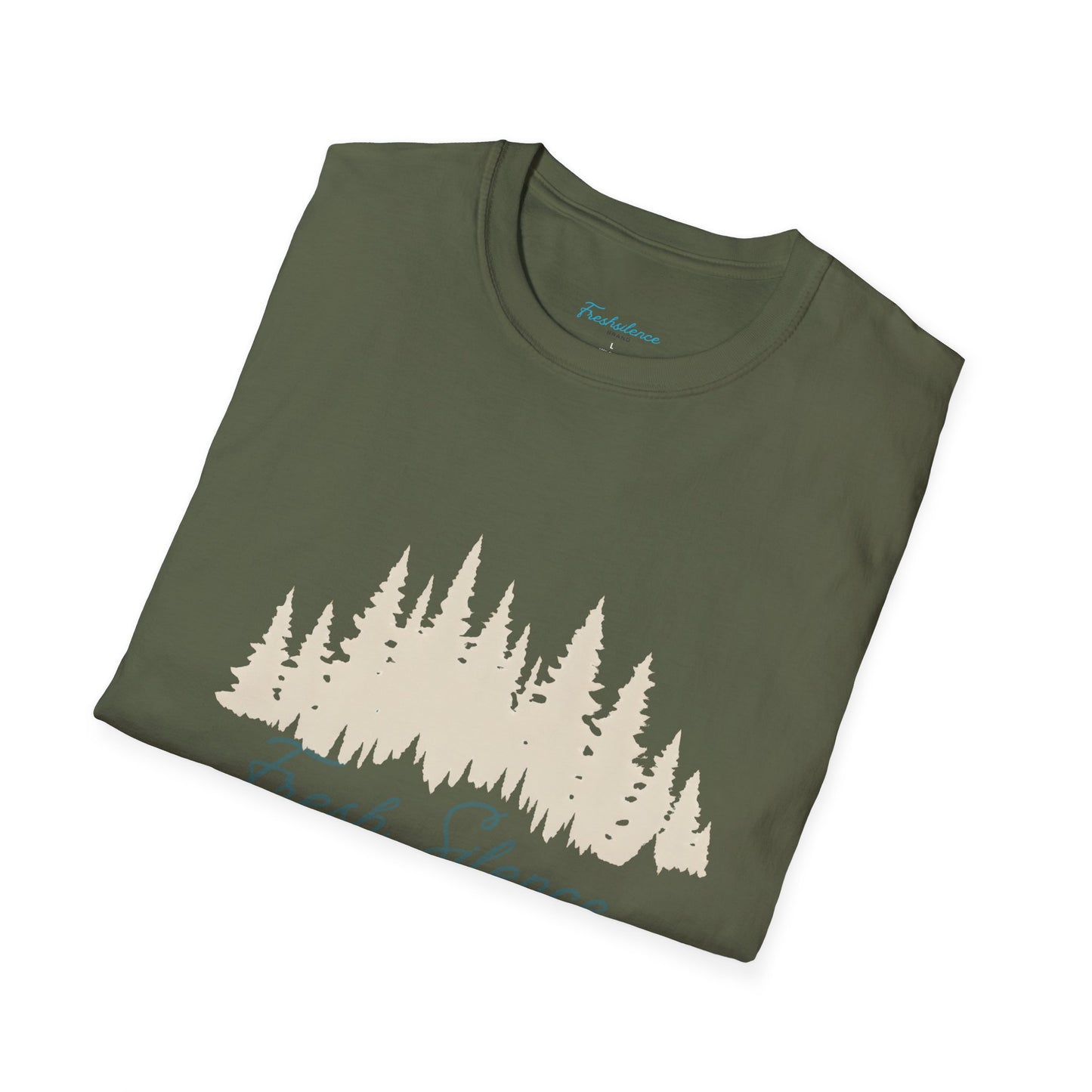 Fresh Silence Forest T-Shirt — Nature Graphic Tee