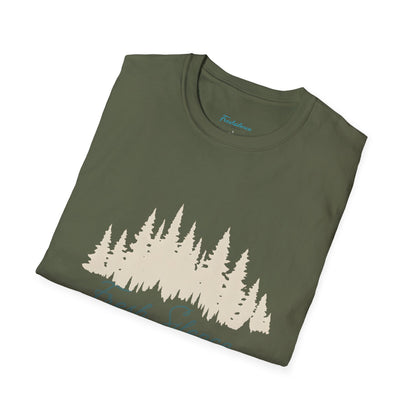 Fresh Silence Forest T-Shirt — Nature Graphic Tee
